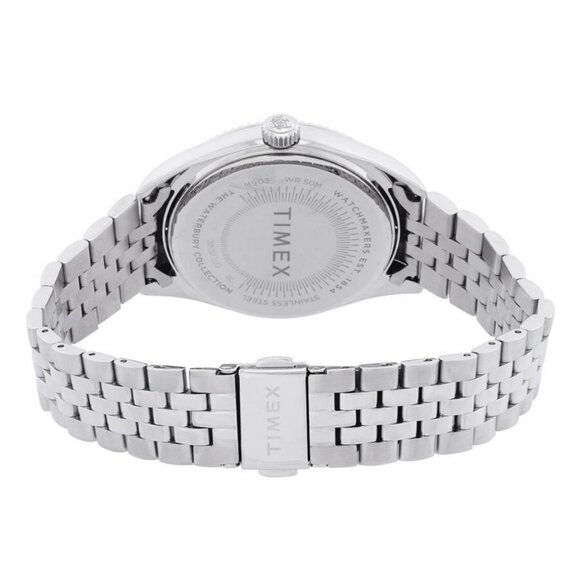 NWT Authentic Timex Waterbury Quartz Pink Dial Men's Watch - Picture 3 of 3